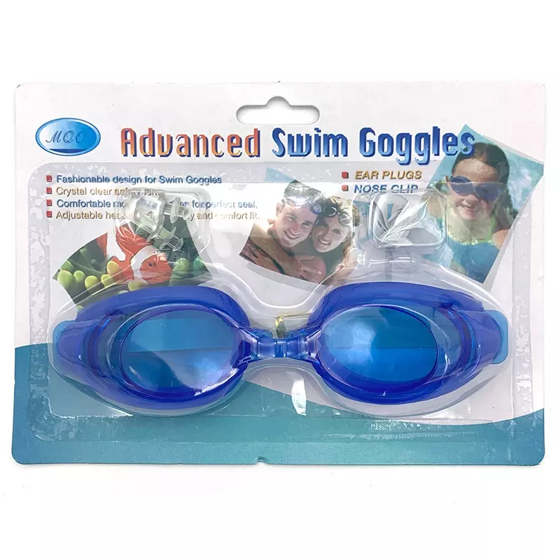 Детские очки для плавания, синий