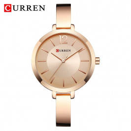 Женские часы Curren 9012. Розовое золото