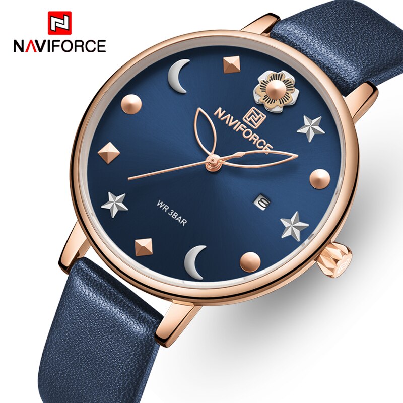 Женские часы Naviforce 5009 Blue 