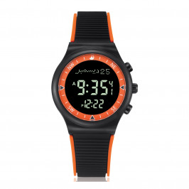 Спортивные часы Al-Harameen HA-6506B (Orange Black)