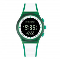 Спортивные часы Al-Harameen HA-6506B (Green White) Спортивные часы Al-Harameen HA-6506B (Green White)