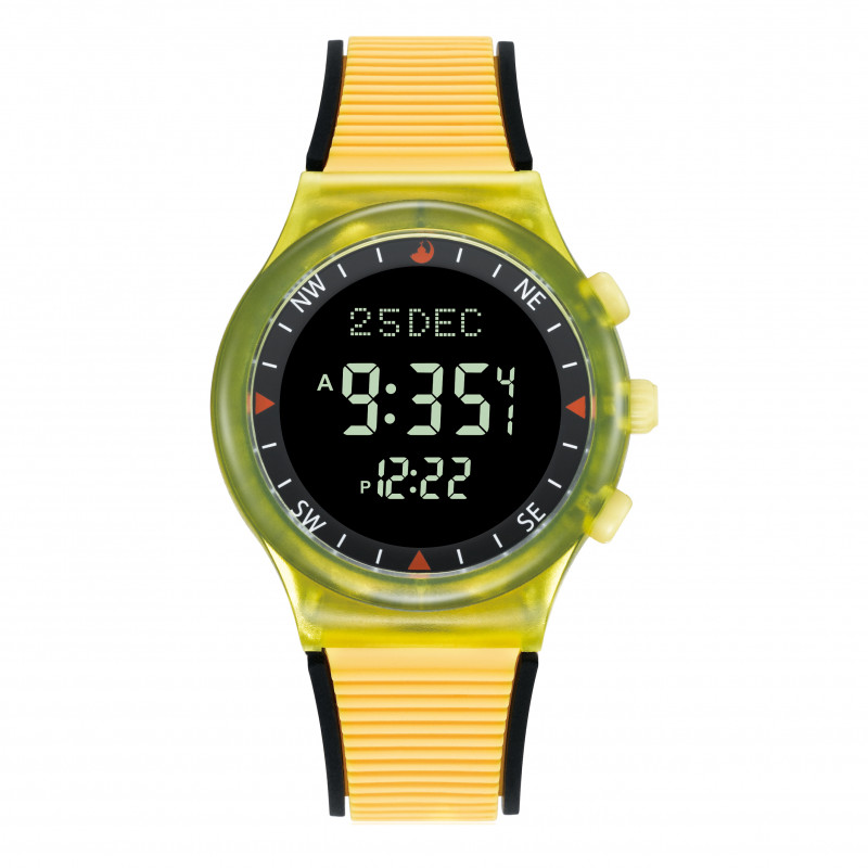 Спортивные часы Al-Harameen HA-6506B (Black Yellow)