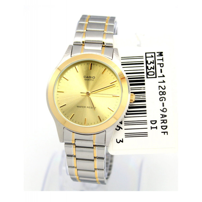 Стильные женские часы CASIO LTP-1128G-9ARDF