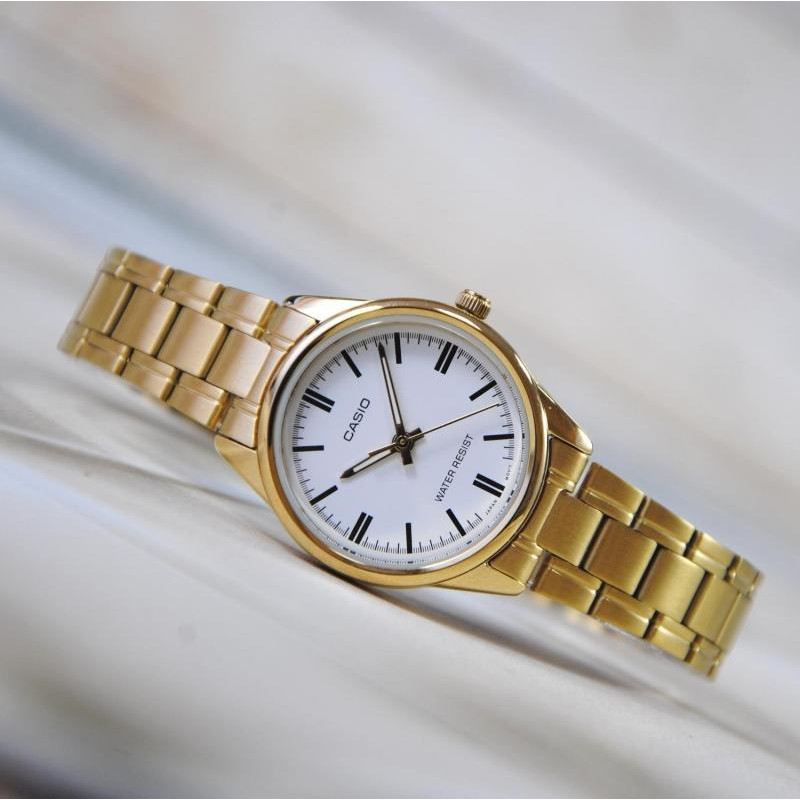 Роскошные женские часы CASIO LTP-V005G-7AUDF