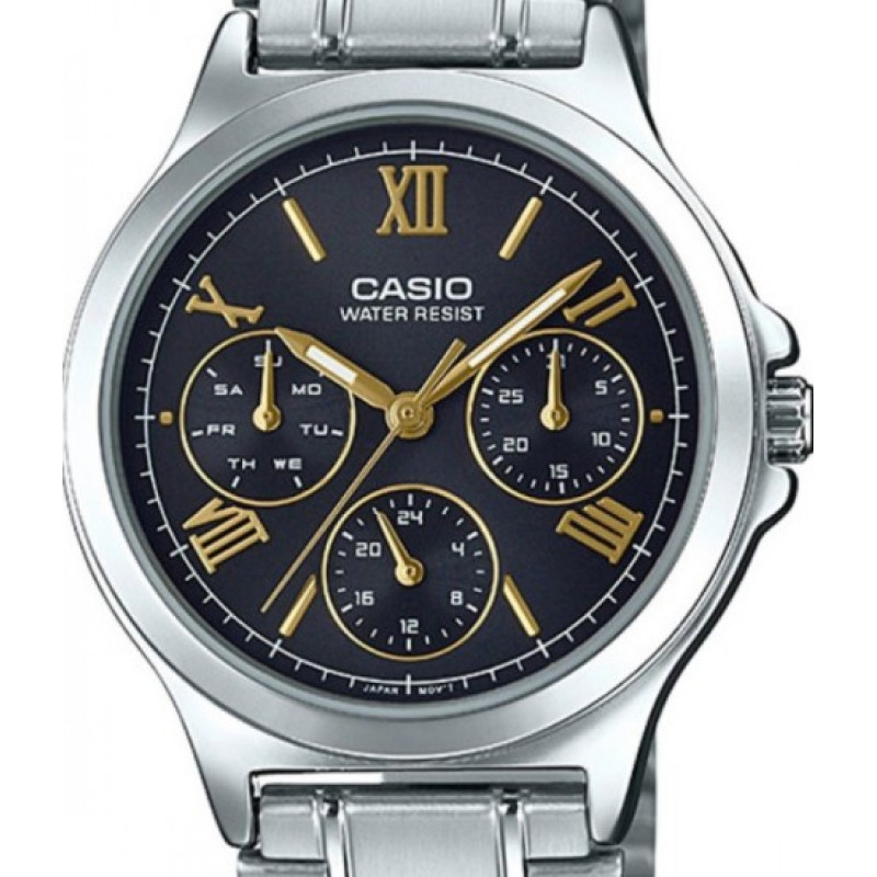 Стильные женские часы CASIO LTP-V300D-1A2UDF