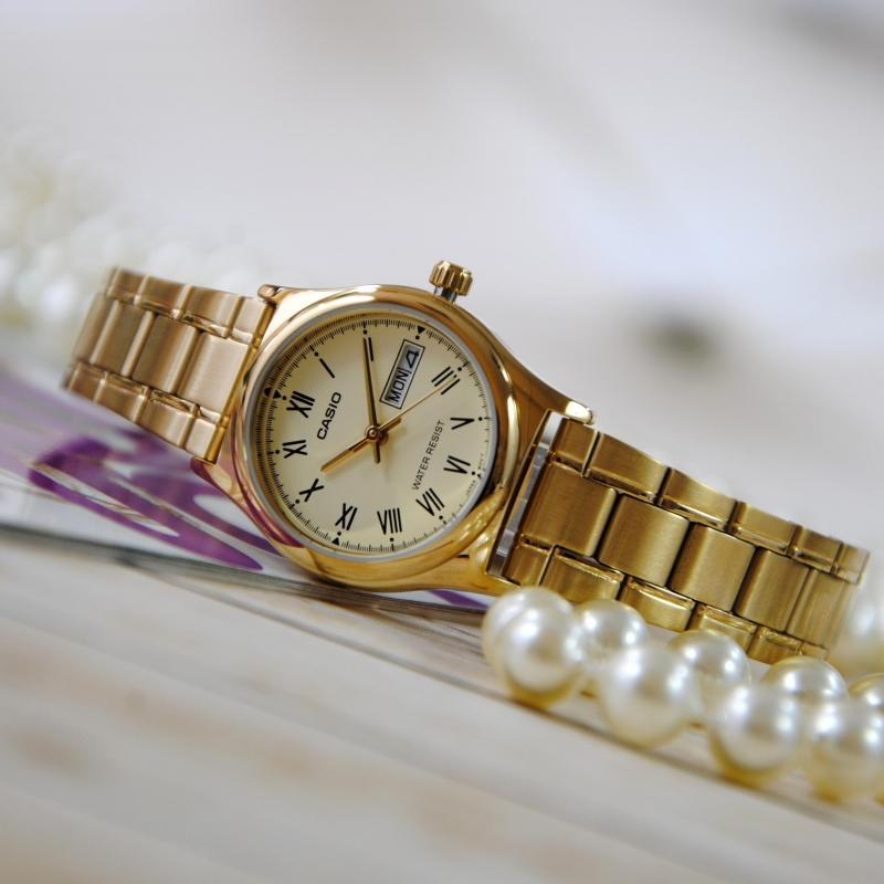 Стильные женские часы CASIO LTP-V006G-9BUDF