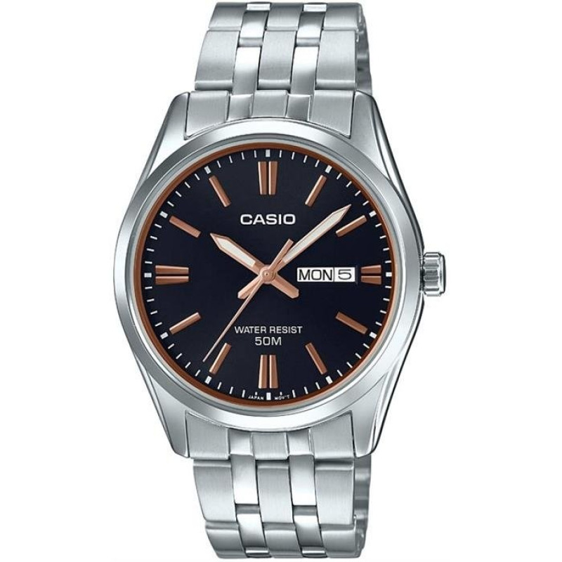 Стильные мужские часы CASIO MTP-1335D-1A2VDF