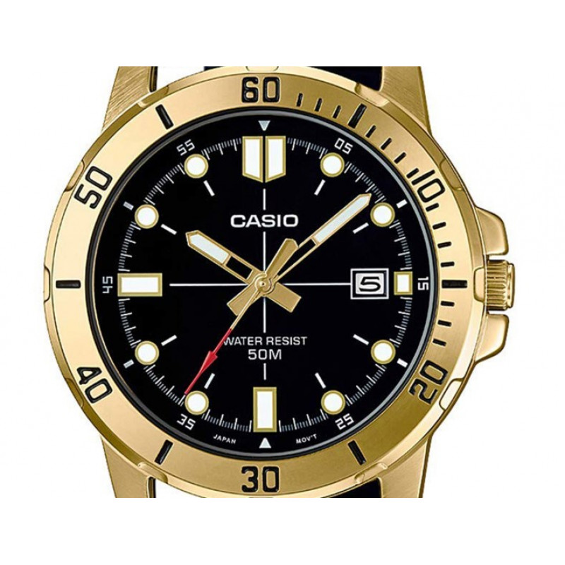 Стильные мужские часы CASIO MTP-VD01GL-1EVUDF