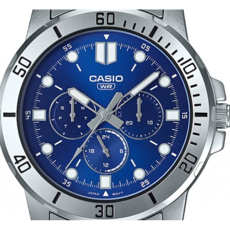 Стильные мужские часы CASIO MTP-VD300D-2EUDF