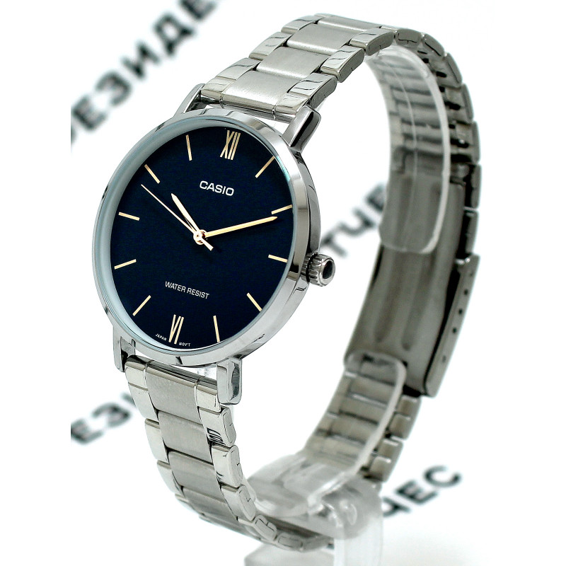 Стильные мужские часы CASIO MTP-VT01D-1BUDF 