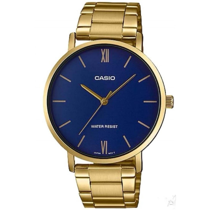 Стильные мужские часы CASIO MTP-VT01G-2BVDF 