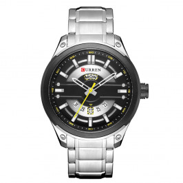 Мужские часы Curren 8319 Silver