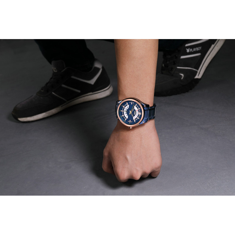 Мужские часы Curren 8319 Blue