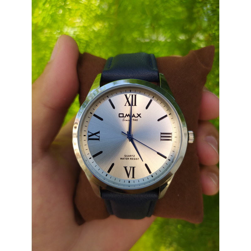 Мужские классические часы OMAX JX05. Тёмно - синий