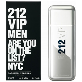 Туалетная вода CAROLINA HERRERA 212 Vip Men, 100 мл