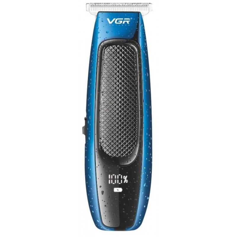 Машинка для стрижки волос и бороды VGR V-255, синий 