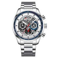 Мужские часы Curren 8391 SILVER