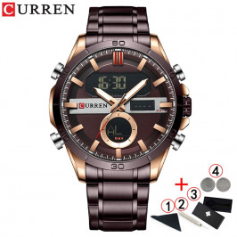 Мужские часы Curren HAIMAITONG coffee box