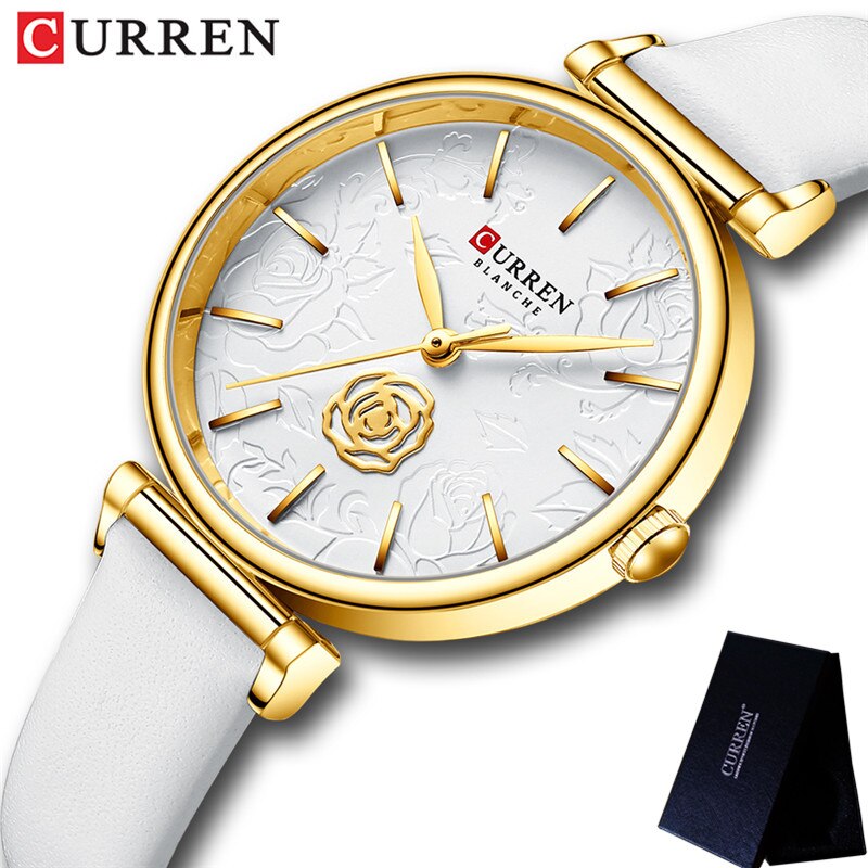 Женские часы Curren 9078, белый