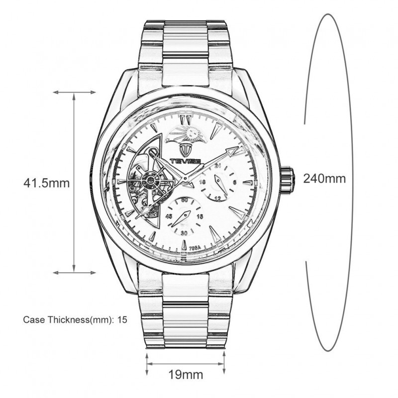 Мужские автоматические часы Beweiss B-795A SB